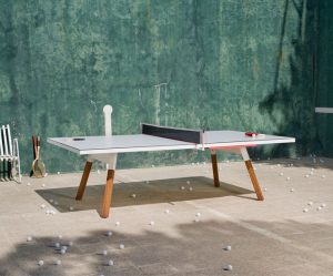 Mesa de ping pong interior y exterior
