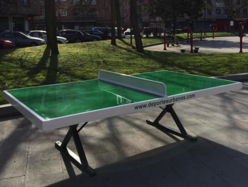 Mesas de ping pong antivandálicas