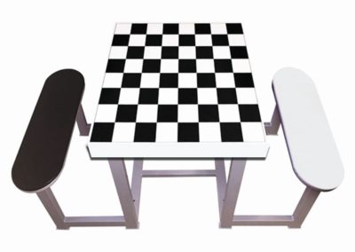 Mesa de ajedrez para parques