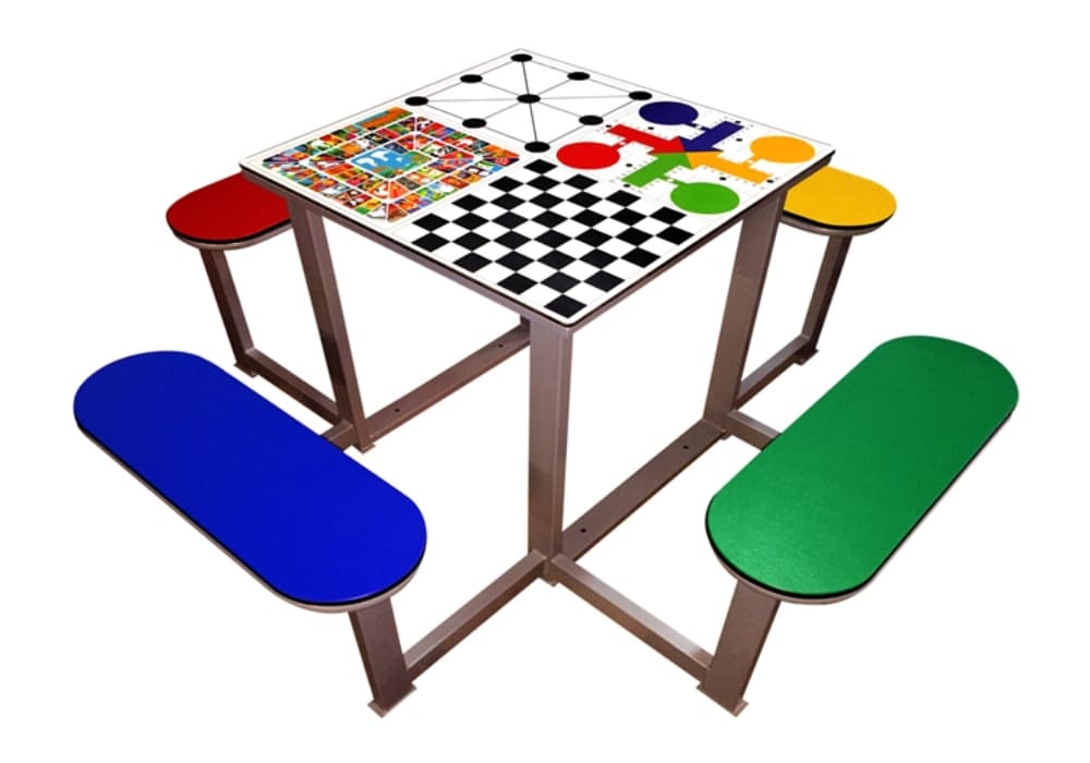 Multigame table for parks