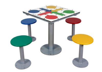 Parcheesi table for schools and colleges