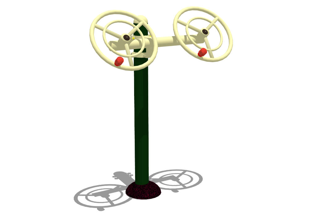 Tai Chi Wheels Outdoor Gym Station