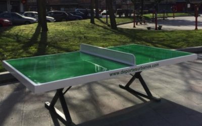 Mesas de ping pong antivandálicas