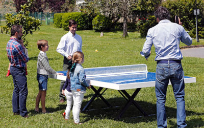 Mesas de ping pong de exterior para parques y comunidades
