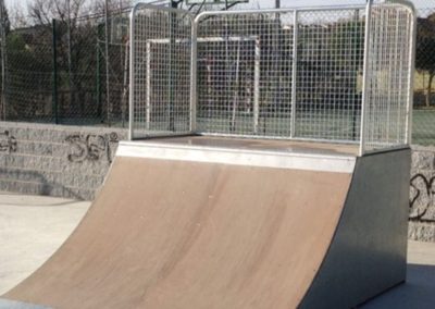 Skateparks avec rampes