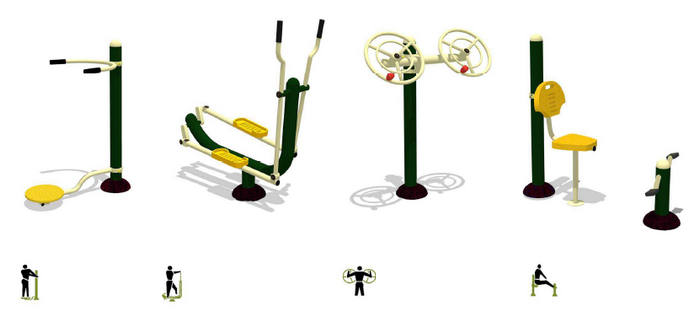 Outdoor Gym Package: 4D Promotion