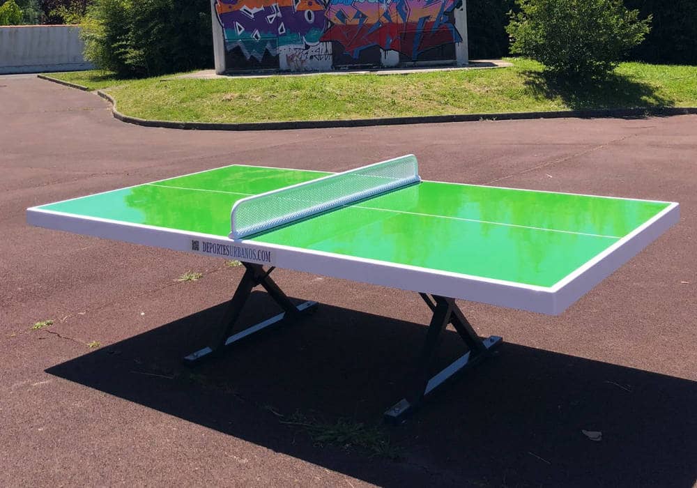 Contemporary ping pong table - FORTE - DEPORTES URBANOS - for public spaces  / outdoor / fiberglass