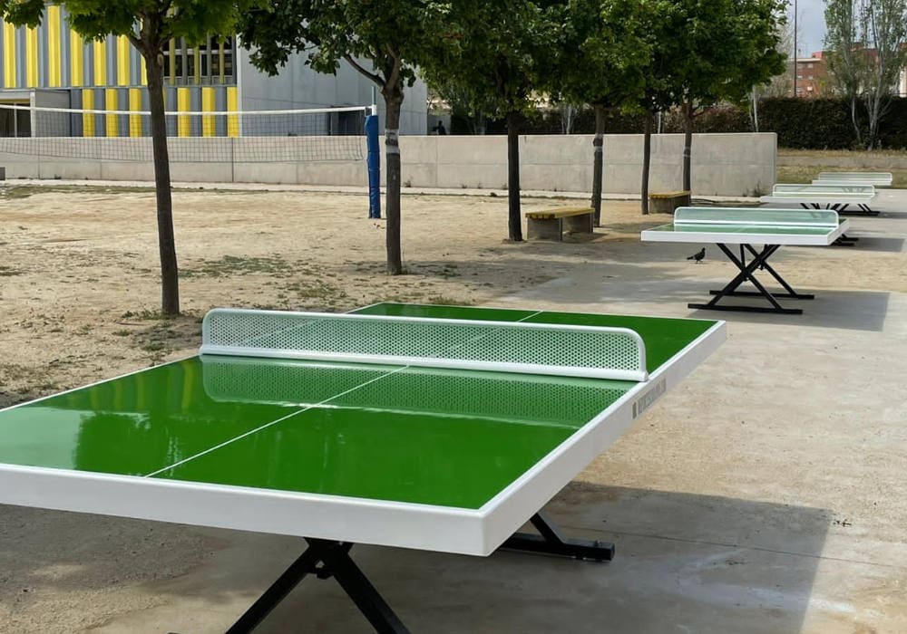 ᐅ Mesa de Ping Pong EXTERIOR antivandalica modelo ATACA