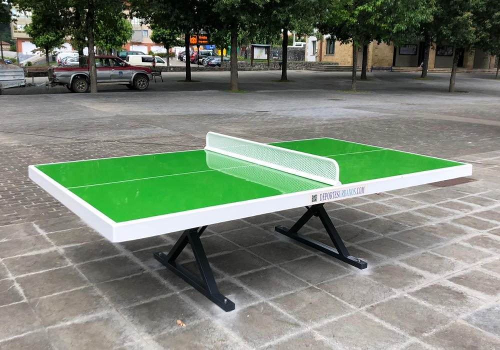 Contemporary ping pong table - FORTE - DEPORTES URBANOS - for public spaces  / outdoor / fiberglass