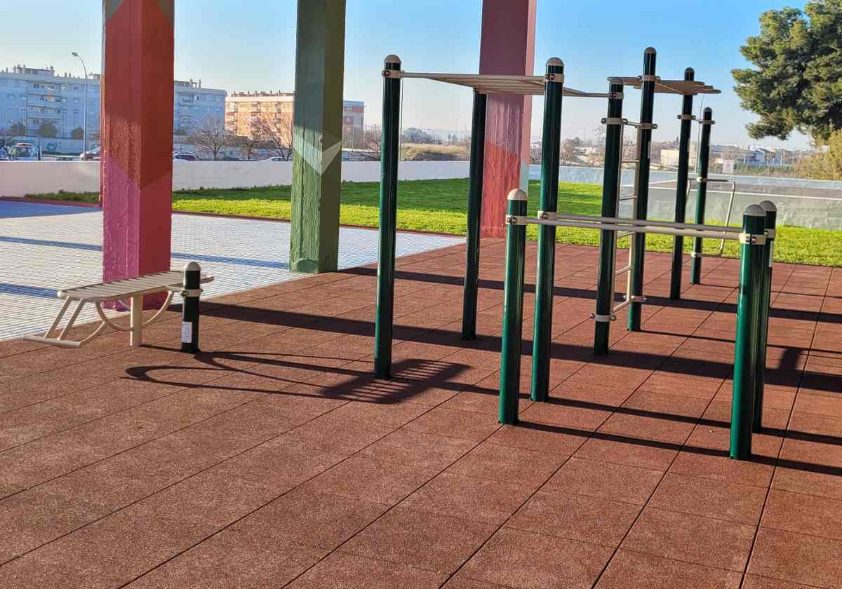 Barra Calistenia Exterior - Equipamiento Workout - Deportes Urbanos