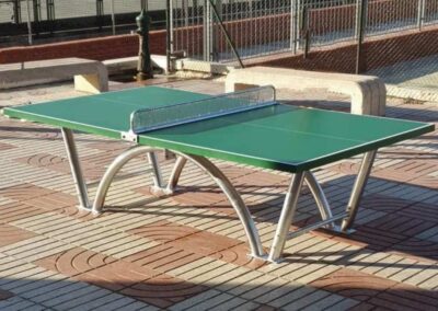Sport-Pro table tennis table in public space