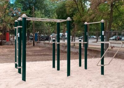 Calisthenics park manufactured and installed by The Urban Sport.
